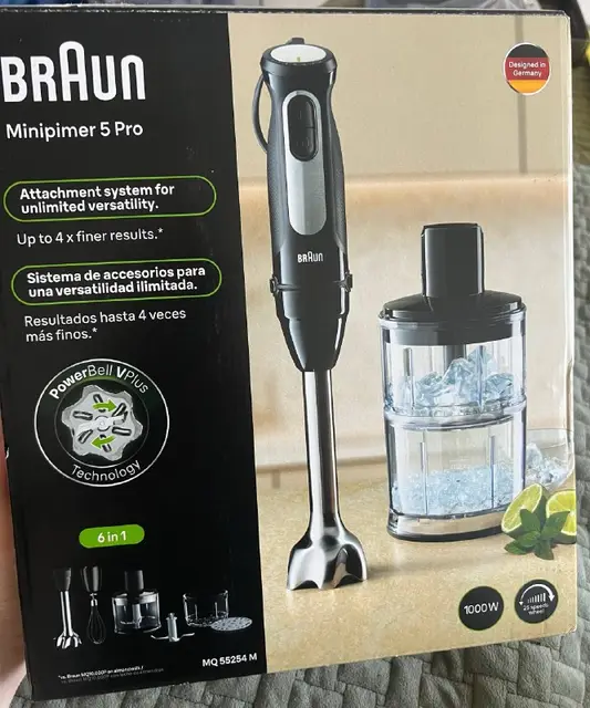 Блендер Braun Minipimer 5 Pro 6 в 1 — Тбилиси — 150 ₾