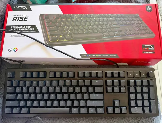 Игровая клавиатура HyperX Alloy Rise — Батуми — 150 ₾