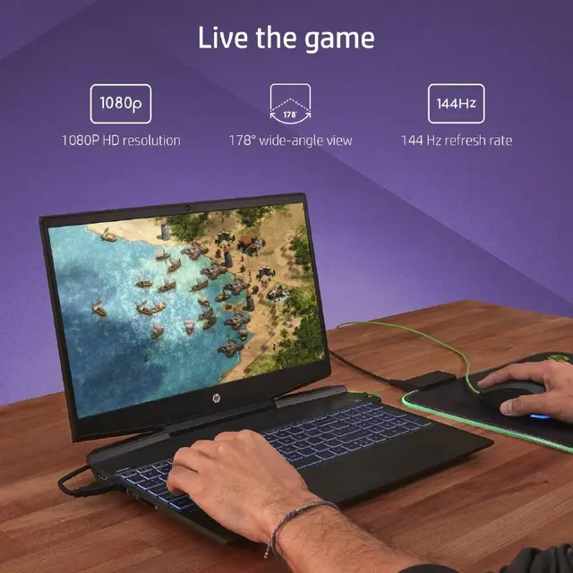 Игровой ноутбук Hp pavilion 15 — Тбилиси — 1 600 ₾