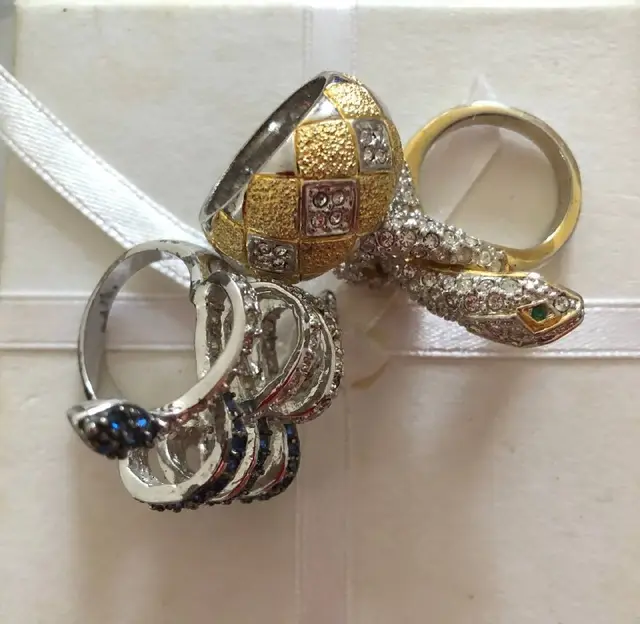 Кольца французская бижутерия — Батуми — 30 ₾