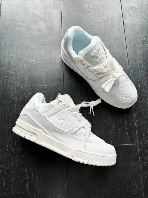 Оригинальные кроссовки Louis Vuitton LV Trainer White
