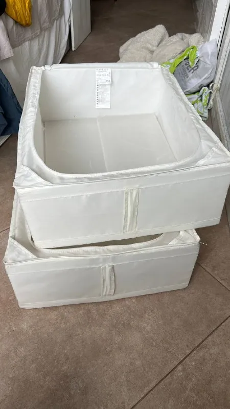 2 шт IKEA Skubb 19×43×55 — 15 лари