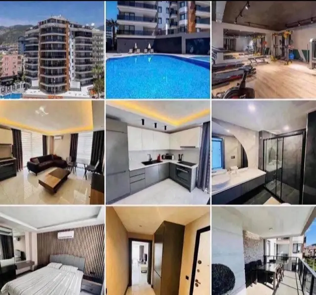 Аренда просторной квартиры 1+1 в центре Алании — Antalya — 750 €