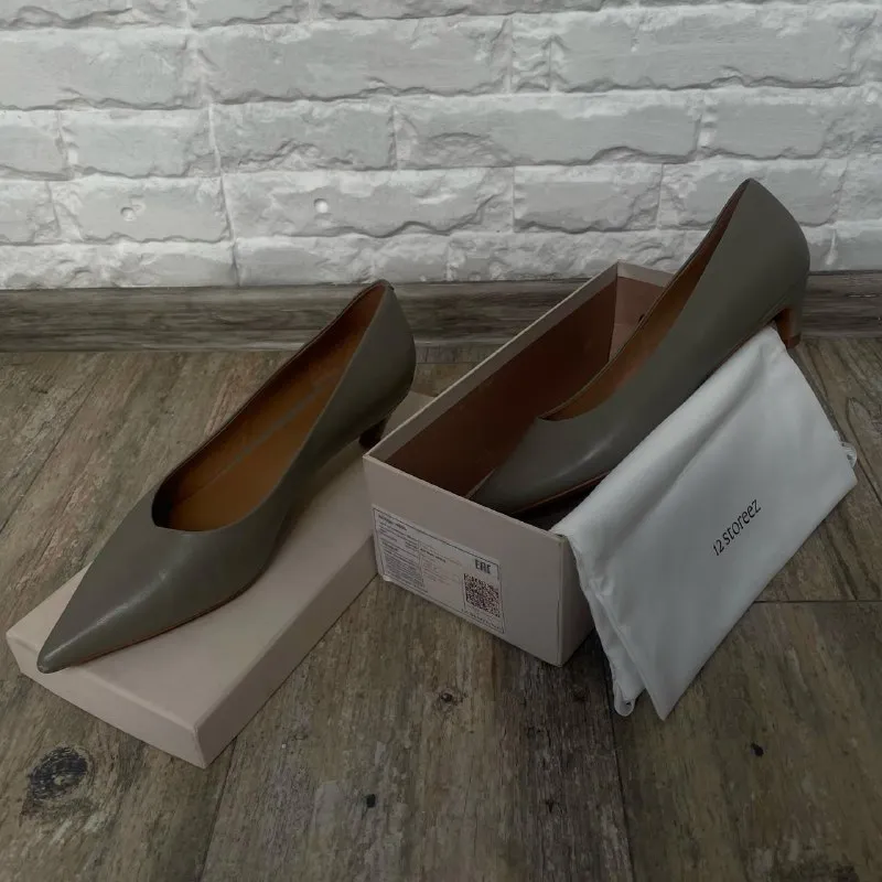 Туфли на скошенном каблуке 12 storeez