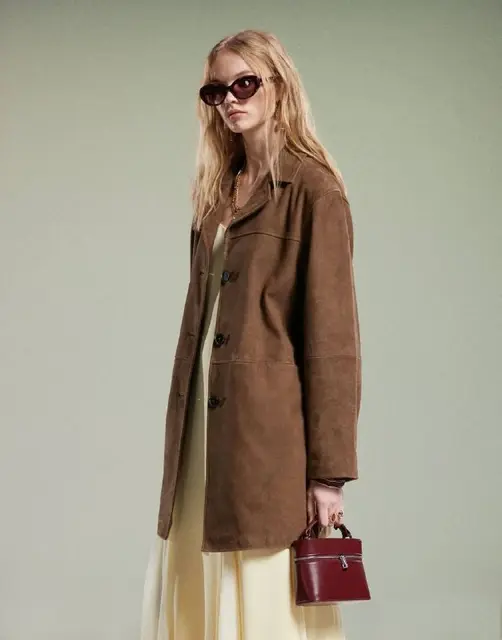 Замшевая куртка ASOS DESIGN — Batumi — 195 ₾