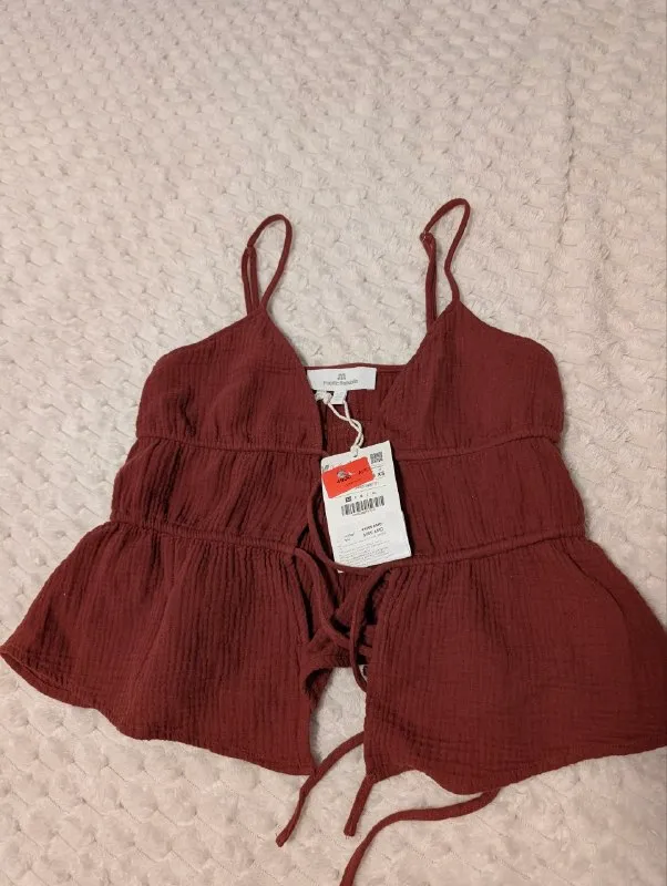 Терракотовый bershka