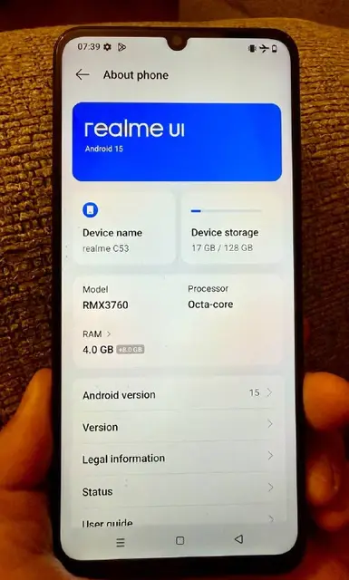 Realme C35 — Стамбул — 4 900 ₺