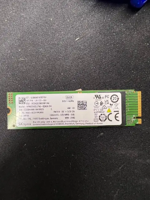 SSD SK hynix BC511 256GB M.2 NVMe — Minsk — 110 Br