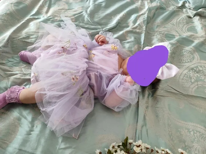 Платье для новорожденных