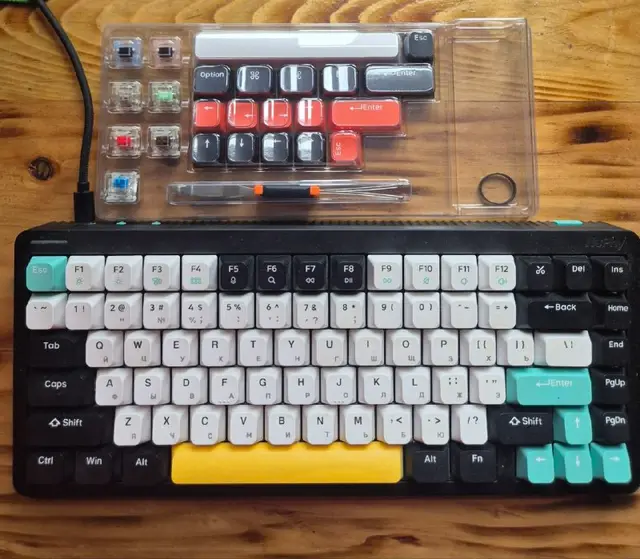 Клавиатура nuphy halo 75 83-keys wireless mechanical keyboard — Тбилиси — 310 ₾