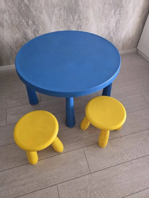 Детский стол IKEA MAMMUT 85 см