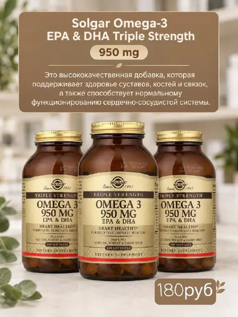 Solgar 950mg — Минск — 180 Br
