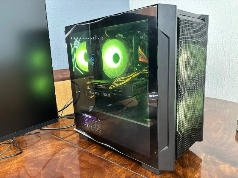 Сборка ПК с монитором AOC FHD IPS 240HZ