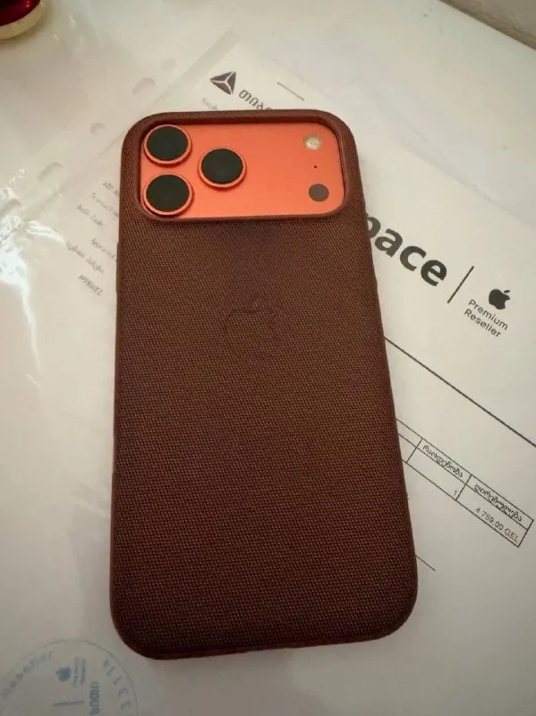 IPhone 17 pro max 256 gb cosmic orange