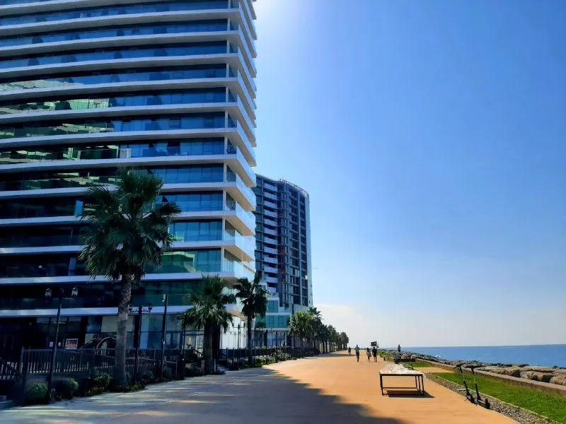 Студия 39 м² с видом на море