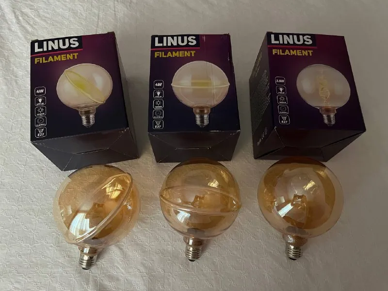 Декоративные лампы LINUS Filament G125