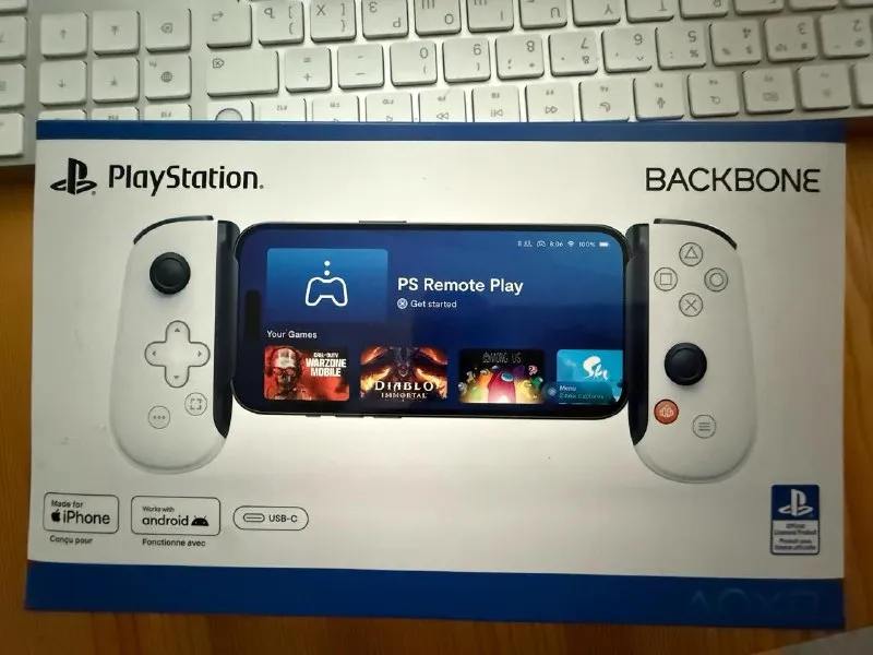 Геймпад (джойстик) для iPhone или Android с USB-C от Backbone One PlayStation Edition