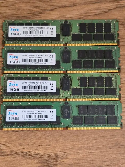 4×16GB DDR4 ECC 3200MT/s — Тбилиси — 500 ₾