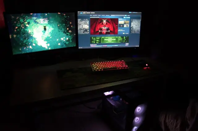 ПК/PC Компьютер с 2 мониторами — Батуми — 1 800 ₾