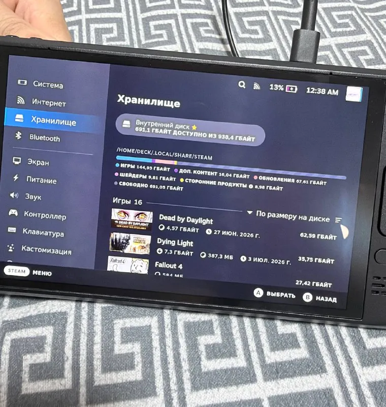 Steam Deck Oled 1 TB