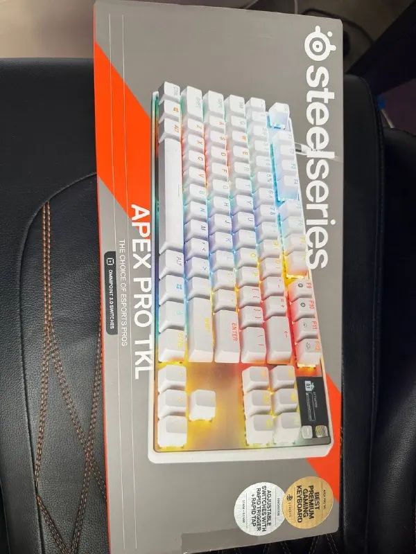 Steel series TKL ApexPro gen 3 white