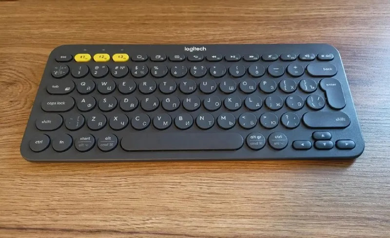 Клавиатура Logitech BT Keyboard K380 Grey