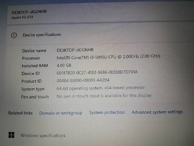 Ноутбук acer aspire e5-573 — Батуми — 200 ₾