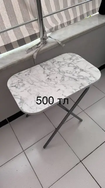 Большой стол обеденный чёрный IKEA — Анталия — 3 000 ₺