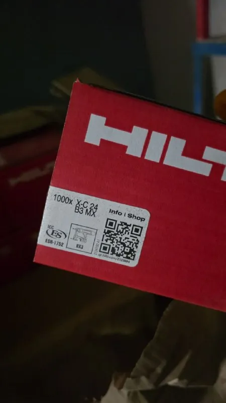 Hilti гвозди -80lari
