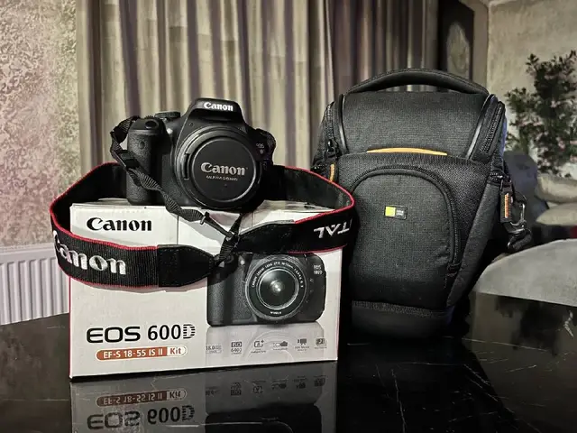 Фотоаппарат Canon EOS 600D kit с объективом — Батуми — 1 500 ₾