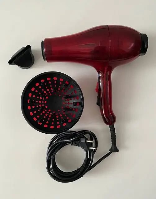 Мощный профессиональный фен Gamma Piu Elmot X5 Tormalionic (Red) — Batumi — 40 ₾
