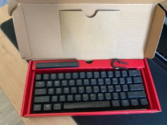 Клавиатура HyperX Alloy Origins 60 — Астана — 15 000 ₸