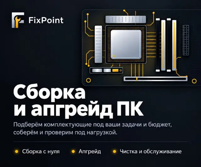 Сборка, апгрейд и обслуживание компьютеров — Ереван