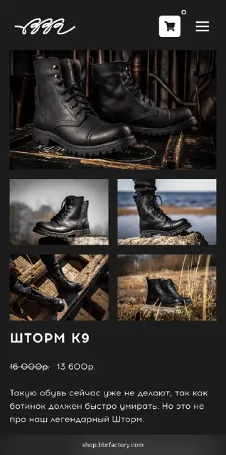 Тактические ботинки BBR «Шторм K9» — Батуми — 10 000 ₽