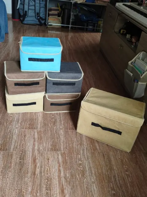 Набор складных тканевых коробок — Batumi — 30 ₾