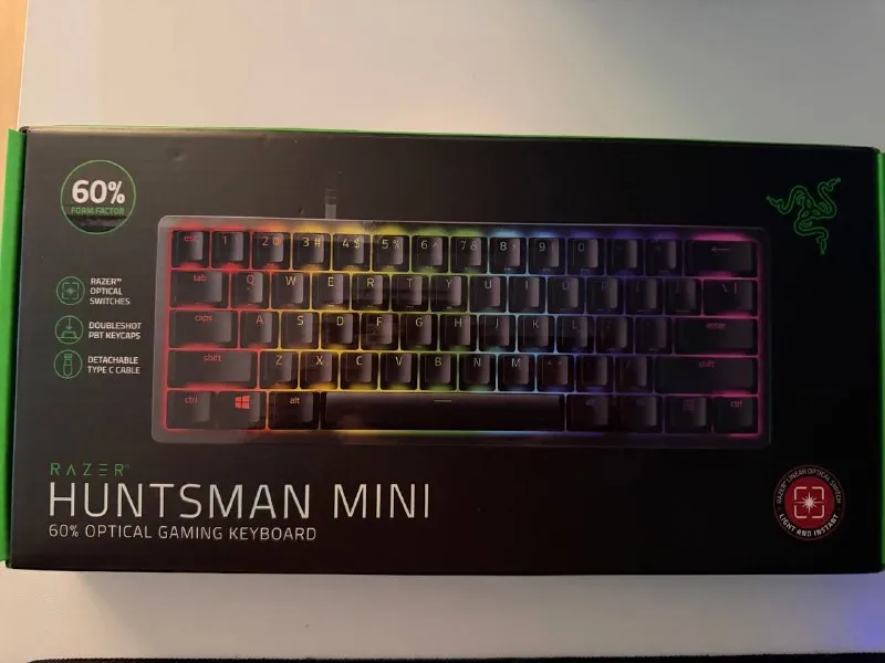 Клавиатура razer huntsman mini