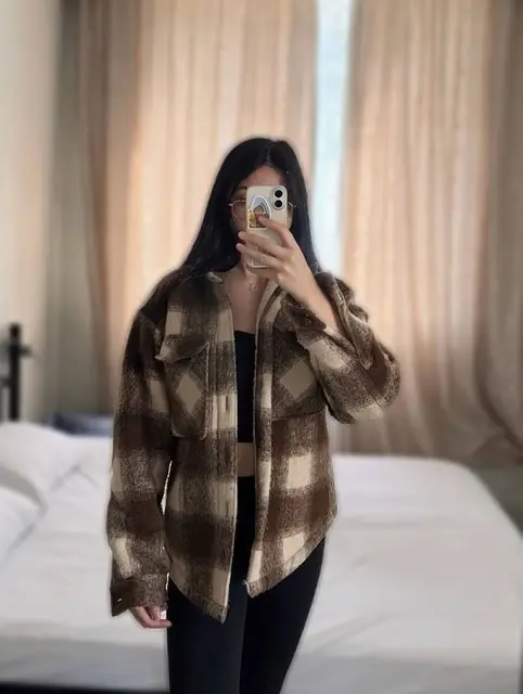 Клетчатая куртка River Island размер М-L унисекс — Батуми — 20 ₾