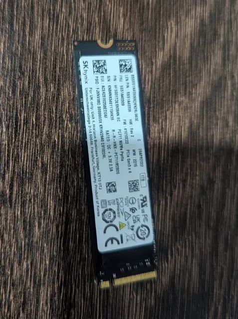 SSD sk hynix pc711 1TB M.2 280 PCIe Gen3×4 NVMe — Батуми — 300 ₾