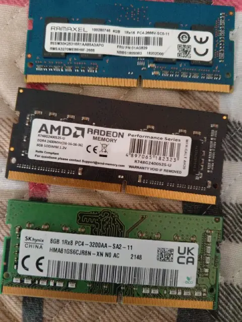 Оперативная память SO-DIMM DDR4 — Тбилиси — 100 ₾