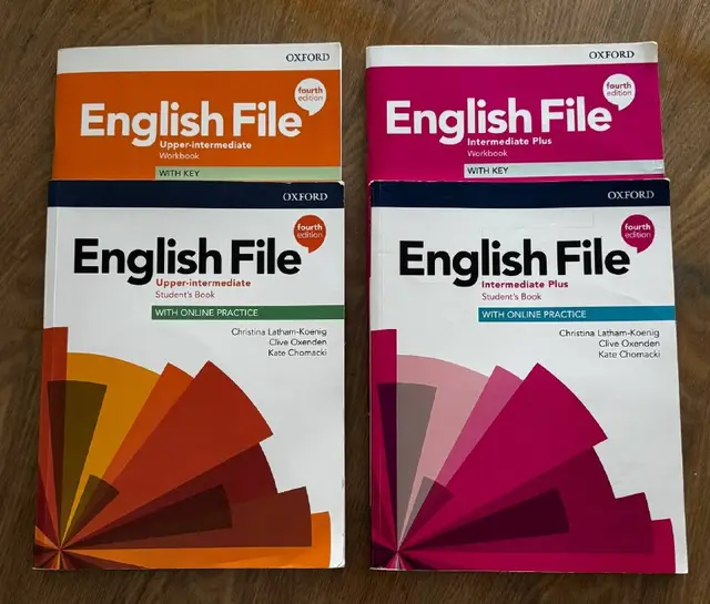 English File OXFORD Upper-intermediate / Intermediate Plus Workbook / Student’s Book + аудио диск — Тбилиси — 55 ₾