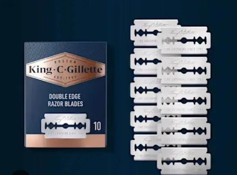 Набор лезвий 10шт King C Gillette