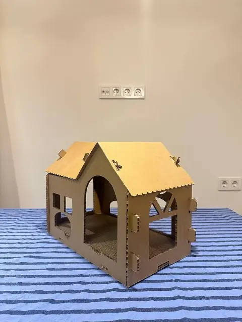 Картонный домик для котика — Тбилиси — 15 ₾