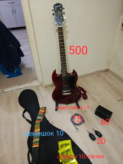 Гитара Epiphone SG + чкхол — Батуми — 600 ₾
