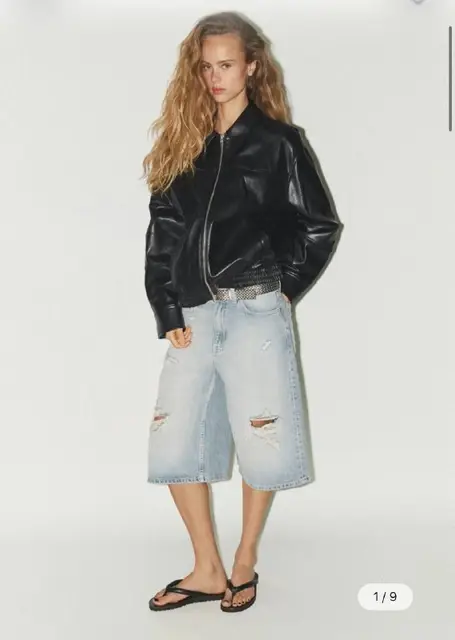 ZARA OVERSIZED BOMBER — Тбилиси — 35 ₾