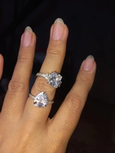Серебряные родированные кольца — Almaty — 10,000 ₸