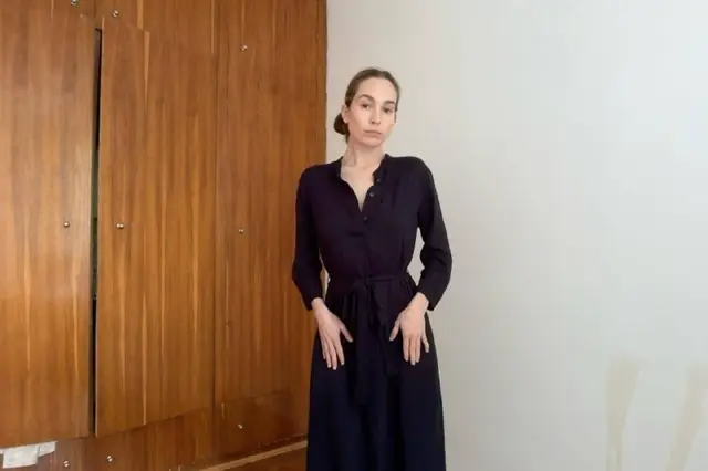 ТЕМНО СИНЕЕ ПЛАТЬЕ UNIQLO — Белград — 600 дин