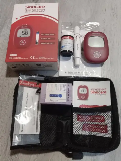 Глюкометр Sinocare Safe AQ Smart — Батуми — 35 ₾