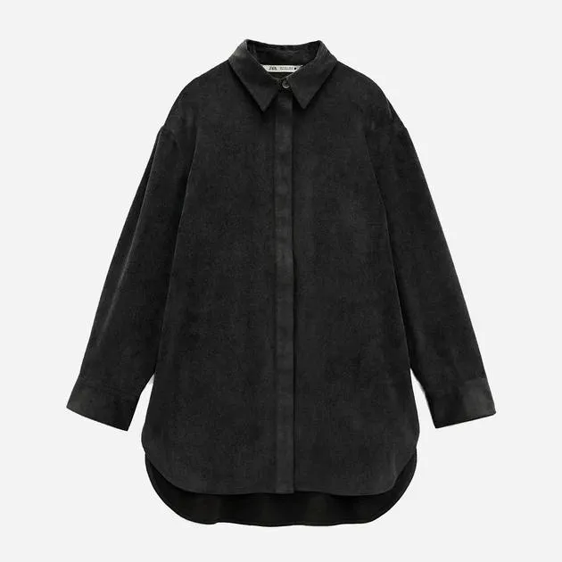 Вельветовая рубашка Zara