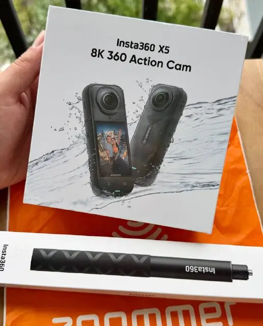 Insta360 X5 8K + Invisible Selfie Stick — Tbilisi — 1,500 ₾