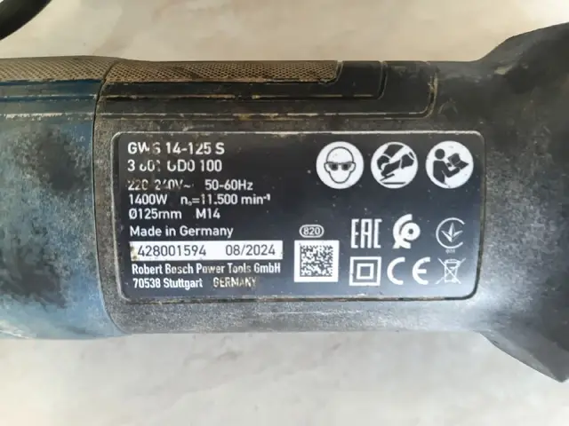 Болгарка Bosch GWS 14-125 S Professional — Батуми — 160 ₾